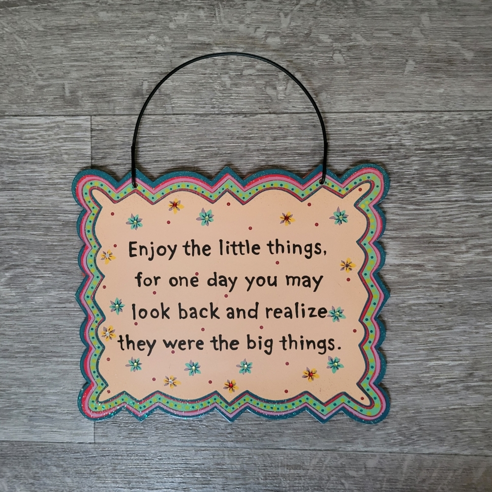 Small Metal Sign